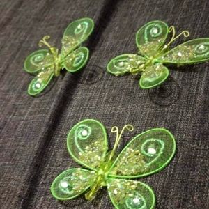 Green Butterfly Wall Art